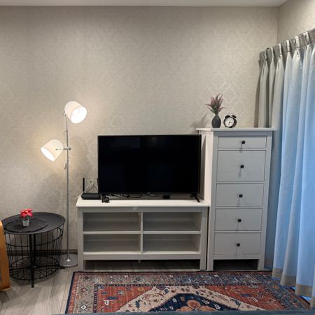 Living room in apartment C406, photo 3
