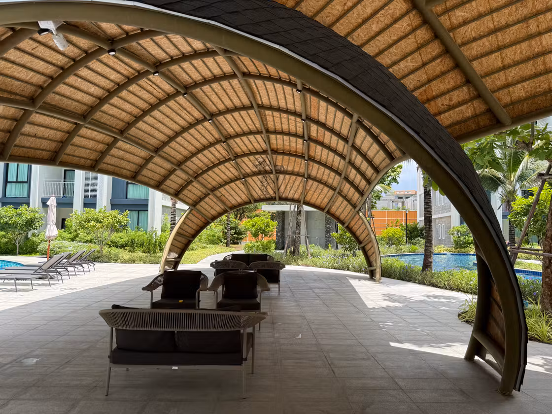 Green grounds at Halo Nai Yang